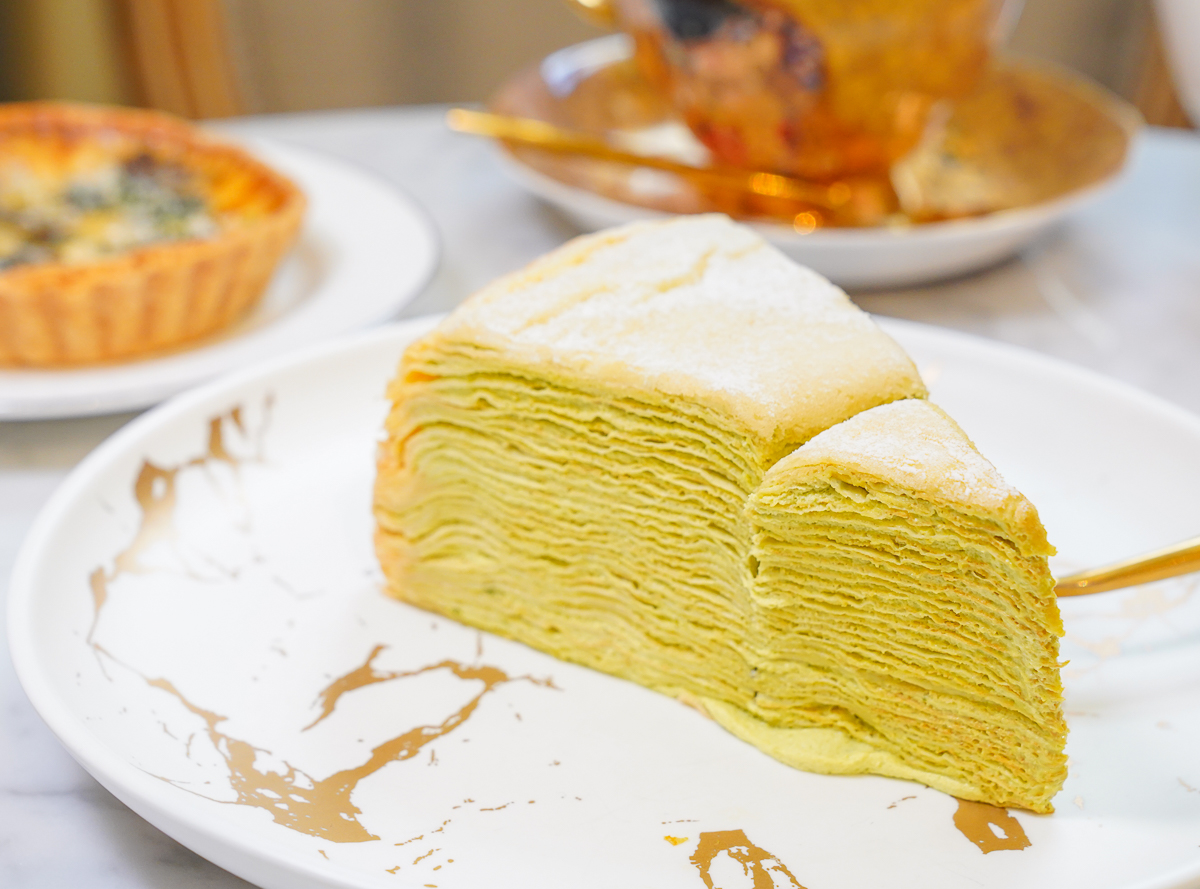 [台南下午茶推薦]名坂奇洋菓子-總是爆滿的台南夢幻城堡甜點店~必吃人氣千層蛋糕 @美食好芃友