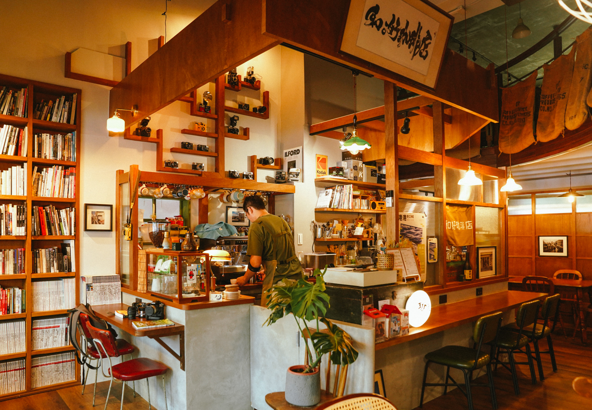 [高雄咖啡店推薦]和好珈琲店-氛圍感滿滿!小巷中日式復古咖啡店!來個好喝咖啡x甜點的午後吧 @美食好芃友