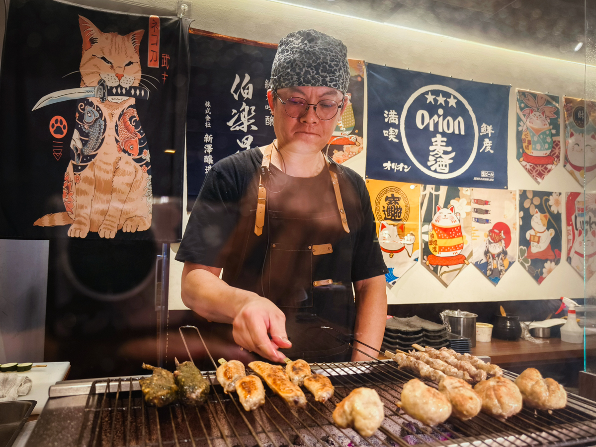 [前金美食]翔SHOU 居酒屋-新田路隱藏版人氣高雄日式居酒屋!碳烤串燒、私房料理、手羽干貝釜飯都超好吃 @美食好芃友