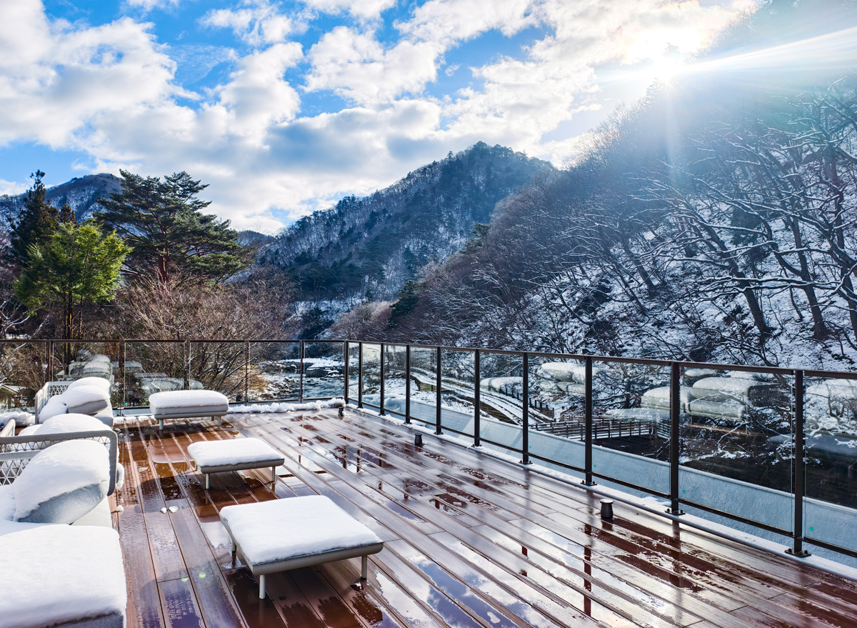 [栃木住宿]湯之宿松楓樓松屋-絕美個人露天雪景溫泉房!那須鹽原溫泉泡湯＋療癒美食 @美食好芃友