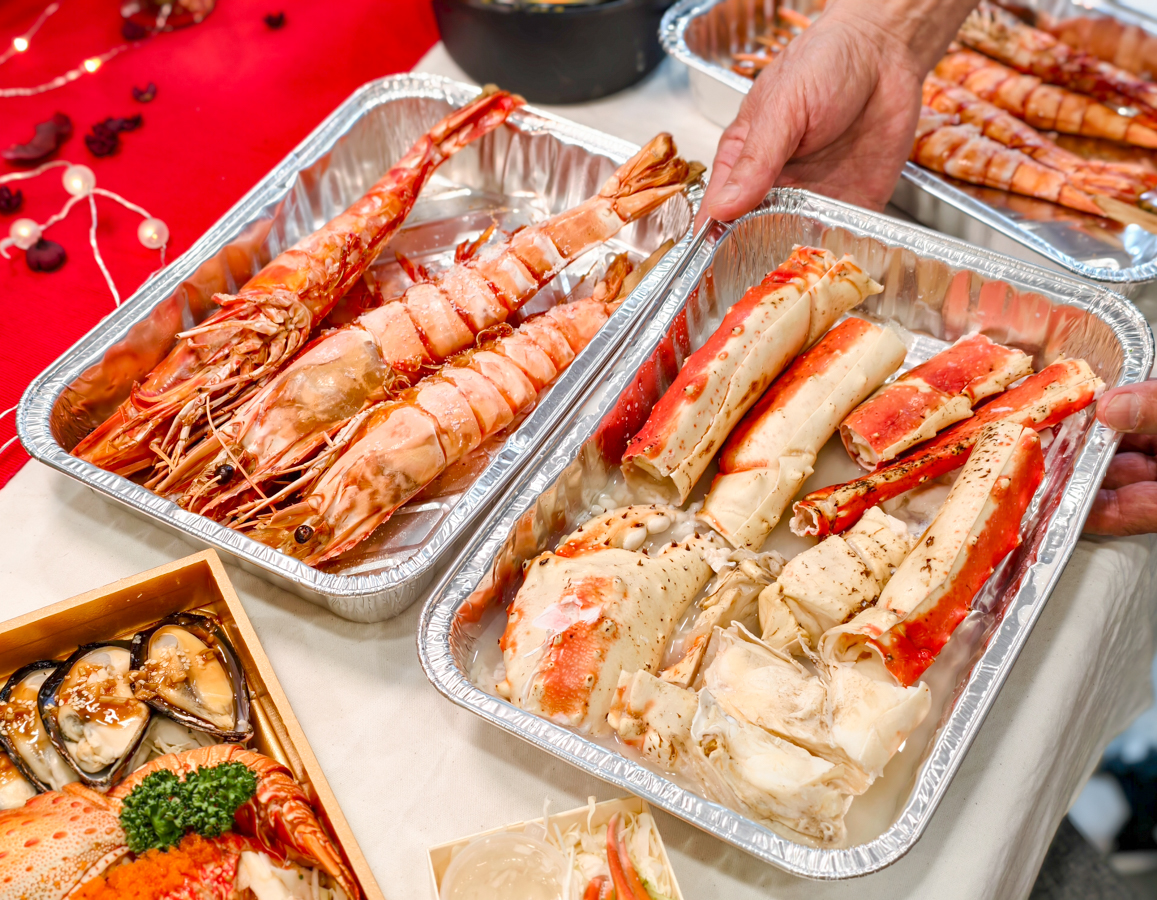 [台中]阿布潘水產-台灣水產第一品牌!活體海鮮、生魚片、海鮮熟食通通有～母親節外帶輕鬆上桌 @美食好芃友