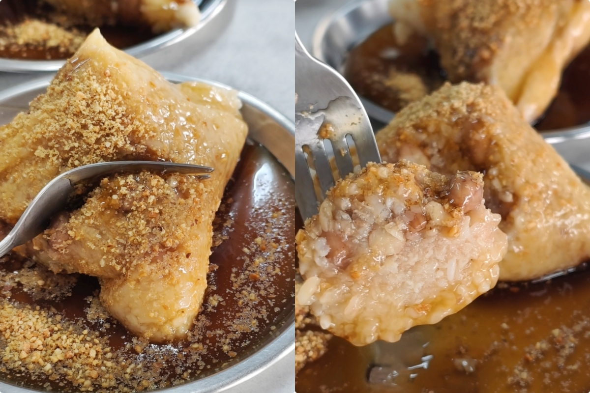 [高雄]菜粽李-近80年高雄菜粽老店!全糯米＋花生的好吃南部花生粽~榮獲米其林必比登推薦 @美食好芃友