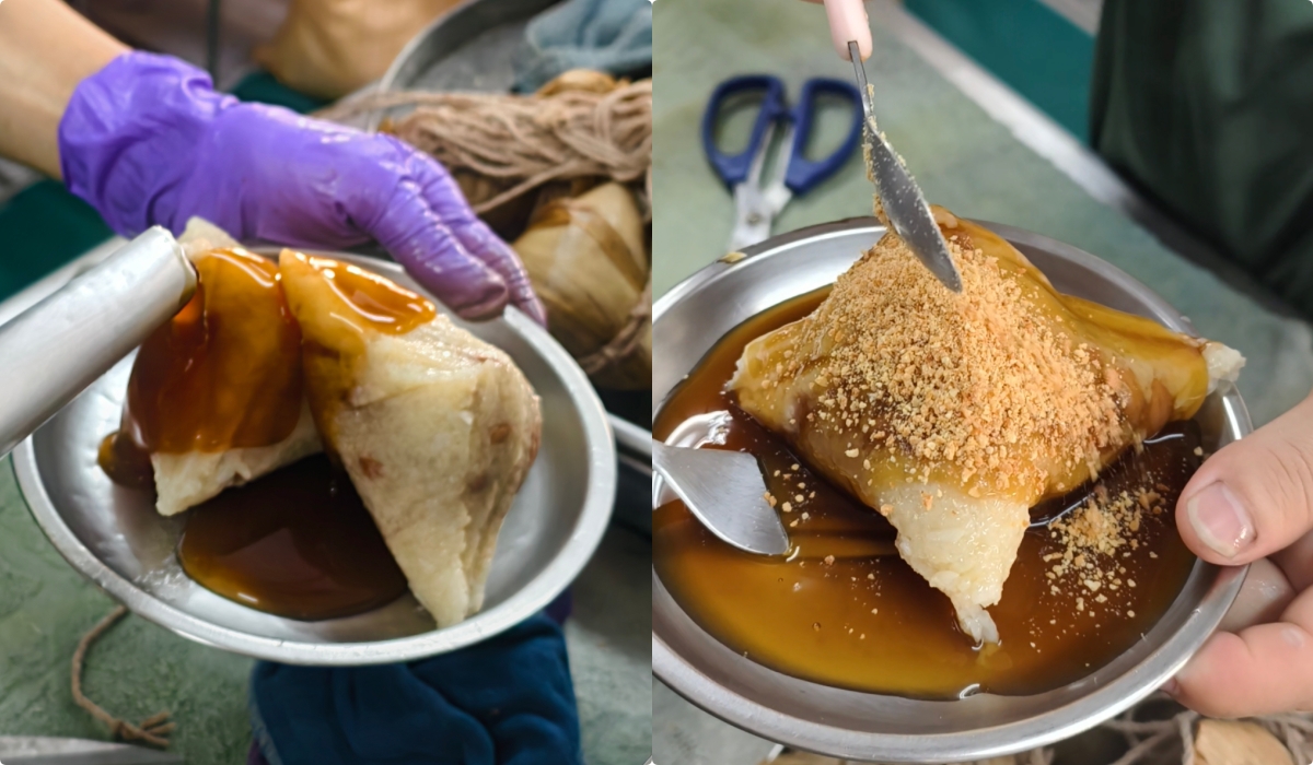 [高雄]菜粽李-近80年高雄菜粽老店!全糯米＋花生的好吃南部花生粽~榮獲米其林必比登推薦 @美食好芃友