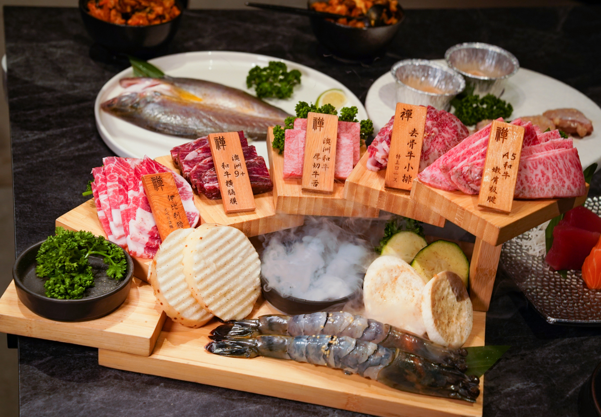 [高雄]禪燒肉高雄店zen yakiniku-佔地百坪高雄頂級燒肉!氣派裝潢x好吃和牛燒肉 @美食好芃友（芃芃）