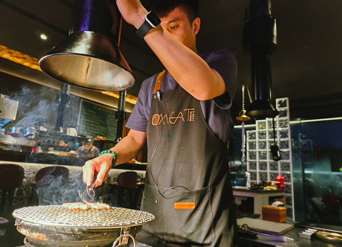 [高雄]D-Meat燒肉餐酒館- 漢神巨蛋周邊超夯餐廳!有唱歌包廂x專人代烤燒肉x私房料理 @美食好芃友（芃芃）