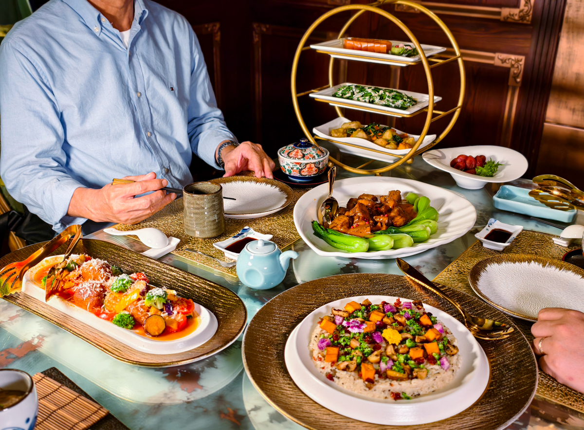 高雄鈺善閣-米其林認證質感高雄素食餐廳!有套餐也有包廂素食合菜!婚宴包場、尾牙春酒都適合 @美食好芃友（芃芃）