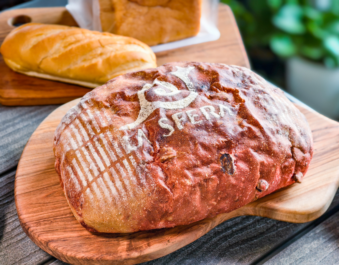 [高雄]拉斯費拉 LA SFERA Boulangerie! 夢時代旁超好吃高雄麵包店! 秒殺明太子法國 x 西西里大蒜 @美食好芃友（芃芃）
