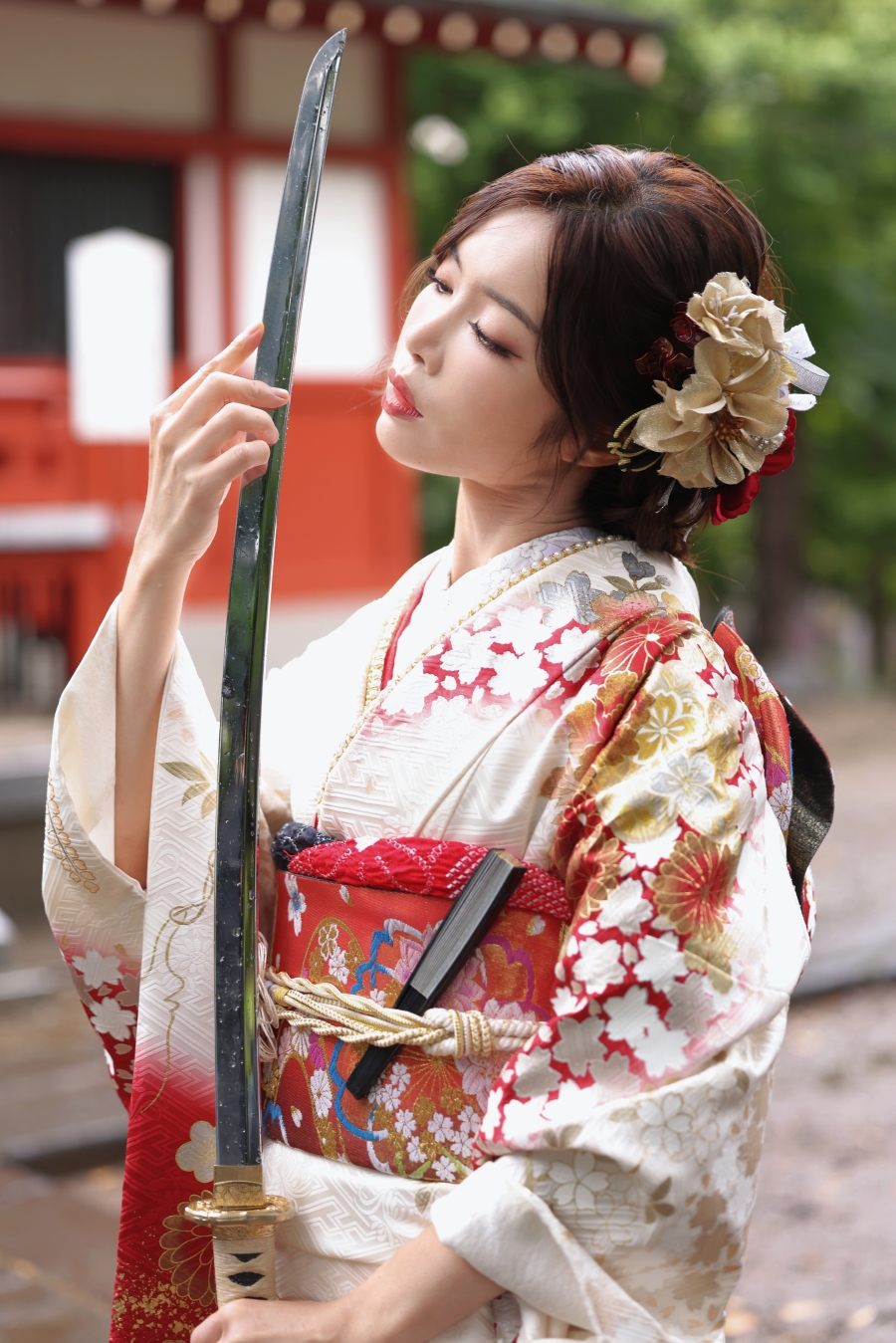 [東京]江戶和裝工房雅旗艦店-女孩必來東京和服體驗!最多款式豪華振袖x超滿意和服攝影 @美食好芃友（芃芃）