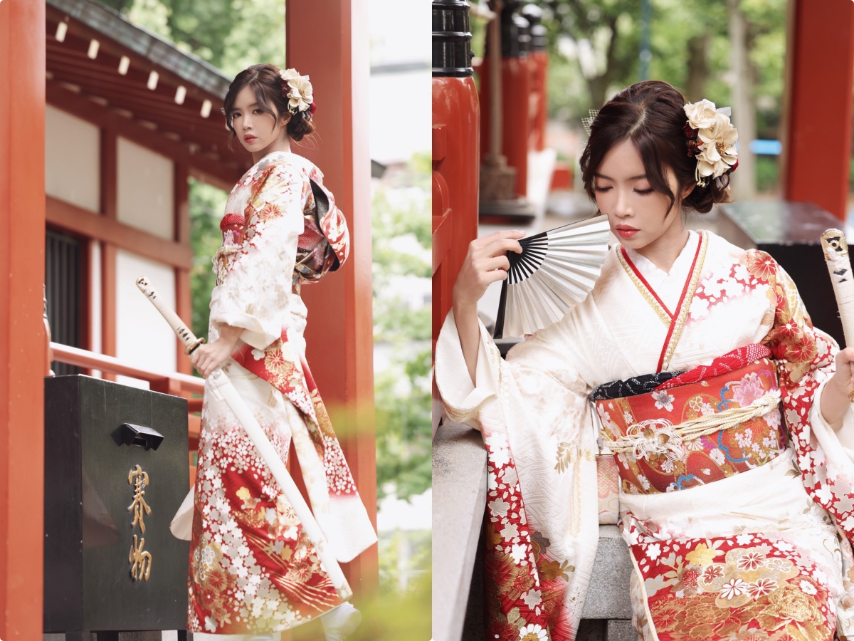 [東京]江戶和裝工房雅旗艦店-女孩必來東京和服體驗!最多款式豪華振袖x超滿意和服攝影 @美食好芃友（芃芃）