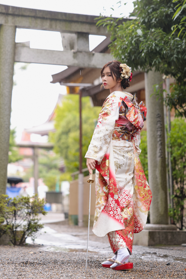 [東京]江戶和裝工房雅旗艦店-女孩必來東京和服體驗!最多款式豪華振袖x超滿意和服攝影 @美食好芃友（芃芃）