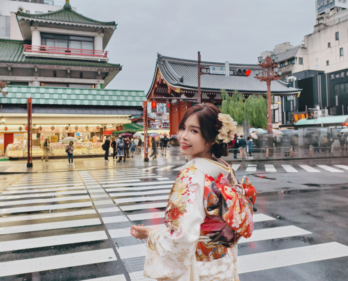 [東京]江戶和裝工房雅旗艦店-女孩必來東京和服體驗!最多款式豪華振袖x超滿意和服攝影 @美食好芃友（芃芃）