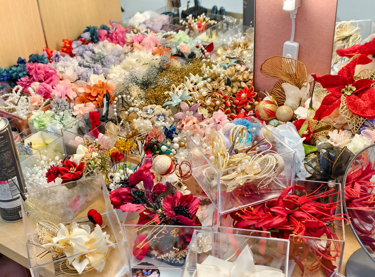 [東京]江戶和裝工房雅旗艦店-女孩必來東京和服體驗!最多款式豪華振袖x超滿意和服攝影 @美食好芃友（芃芃）