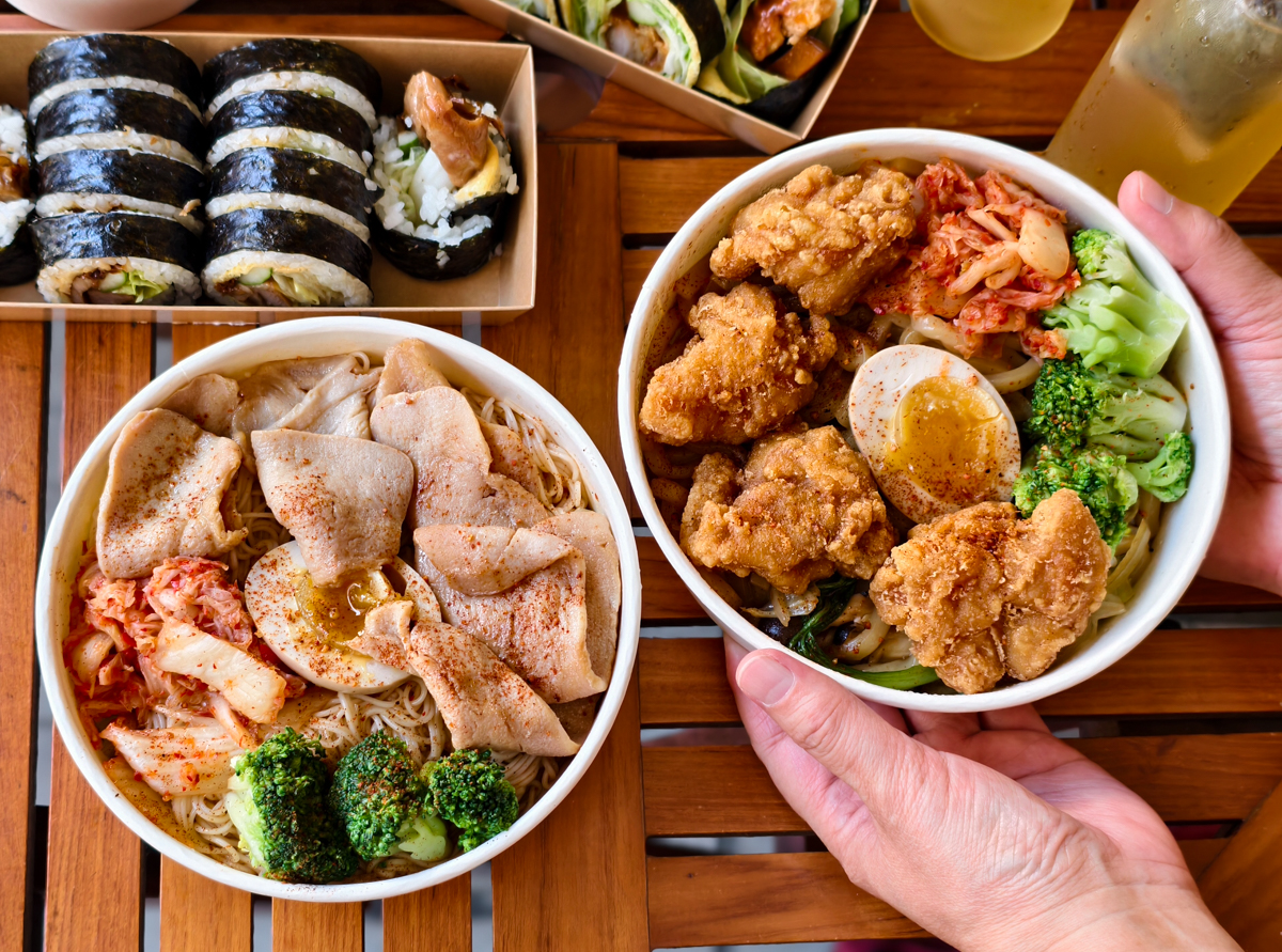 [高雄]木華麥面復興店-公司團體超愛訂的全新高雄便當!日式飯捲、拌麵、炒烏龍~爽口又好吃的午餐提案 @美食好芃友（芃芃）
