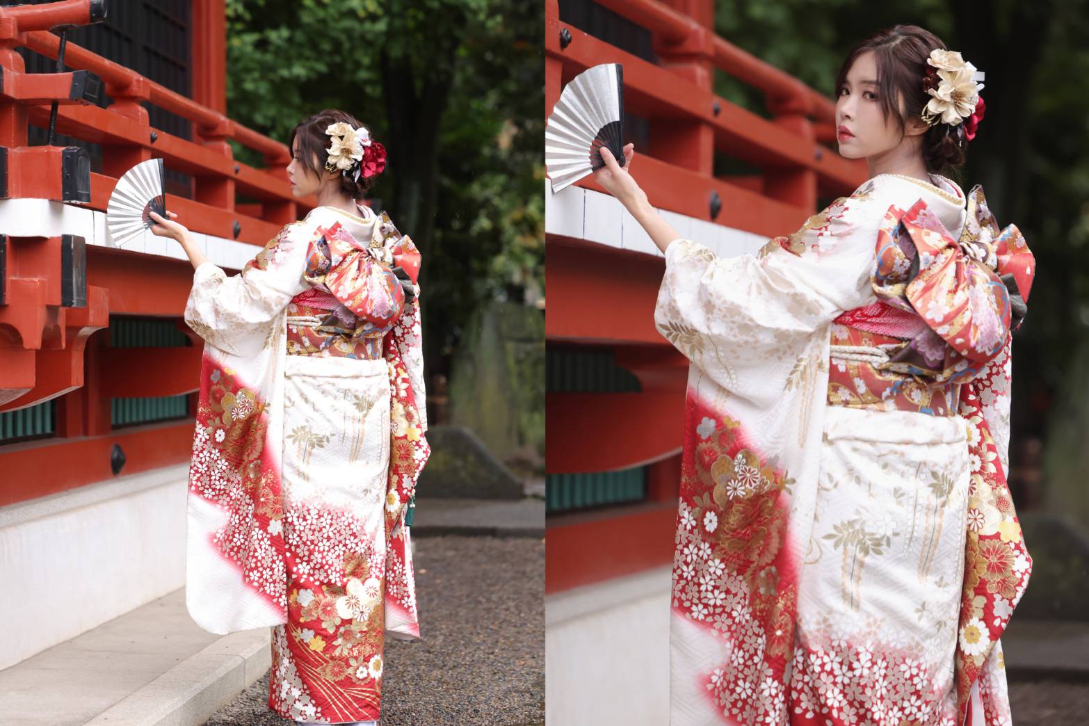 [東京]江戶和裝工房雅旗艦店-女孩必來東京和服體驗!最多款式豪華振袖x超滿意和服攝影 @美食好芃友（芃芃）