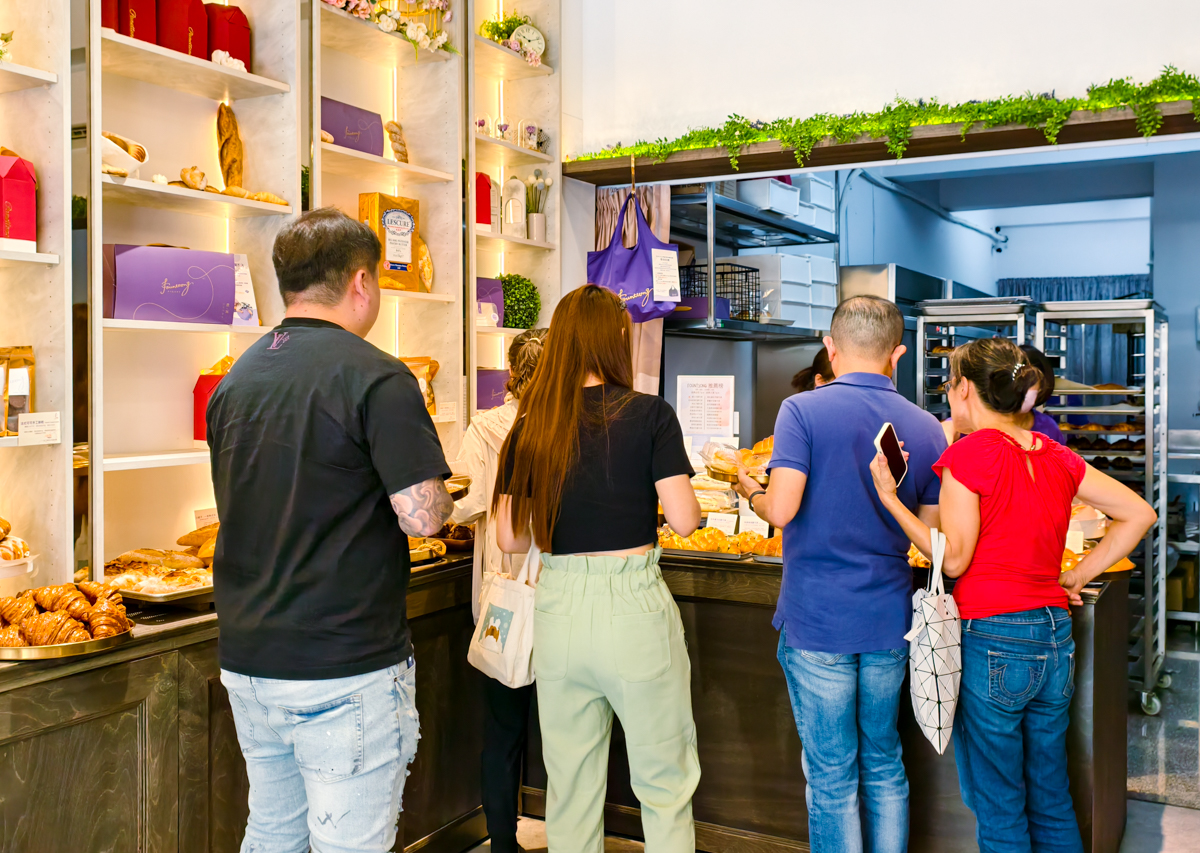 [台南]灃頌 FountSong Bakery-一開門人潮湧入好吃台南鹽可頌歐包店~ 麵包控絕對不能錯過! @美食好芃友（芃芃）