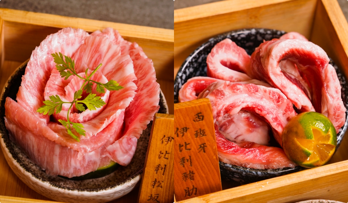 [高雄燒肉推薦]明燒肉文自旗艦店-海鮮控和牛控都來!超有儀式感高雄燒肉無菜單!最扯的雙人帝王蟹燒肉套餐 @美食好芃友（芃芃）