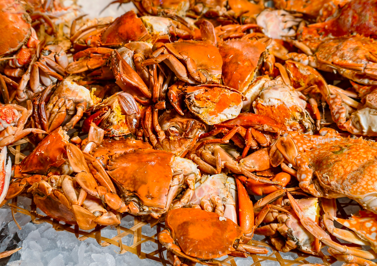 [高雄]高雄日航SERENA全日餐廳-高雄自助餐秋冬吃蟹第一選擇!有爆蛋紅蟳的螃蟹山! @美食好芃友（芃芃）