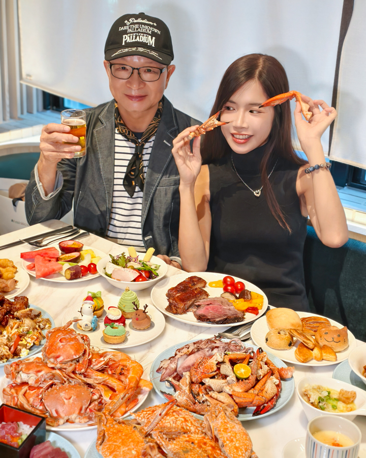 [高雄]高雄日航SERENA全日餐廳-高雄自助餐秋冬吃蟹第一選擇!有爆蛋紅蟳的螃蟹山! @美食好芃友（芃芃）