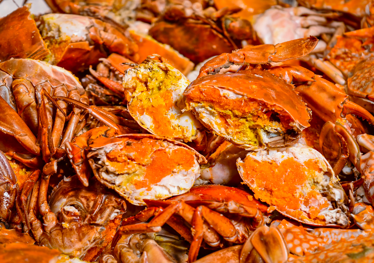 [高雄]高雄日航SERENA全日餐廳-高雄自助餐秋冬吃蟹第一選擇!有爆蛋紅蟳的螃蟹山! @美食好芃友（芃芃）