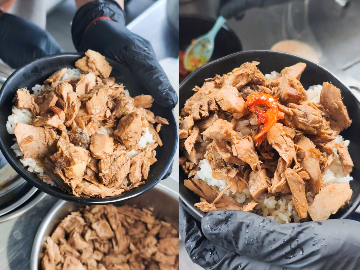 [高雄]丫娥東港海鮮飯湯-豪爽東港大姐家鄉味!鮪魚海鮮料爆出來海鮮飯湯 @美食好芃友（芃芃）