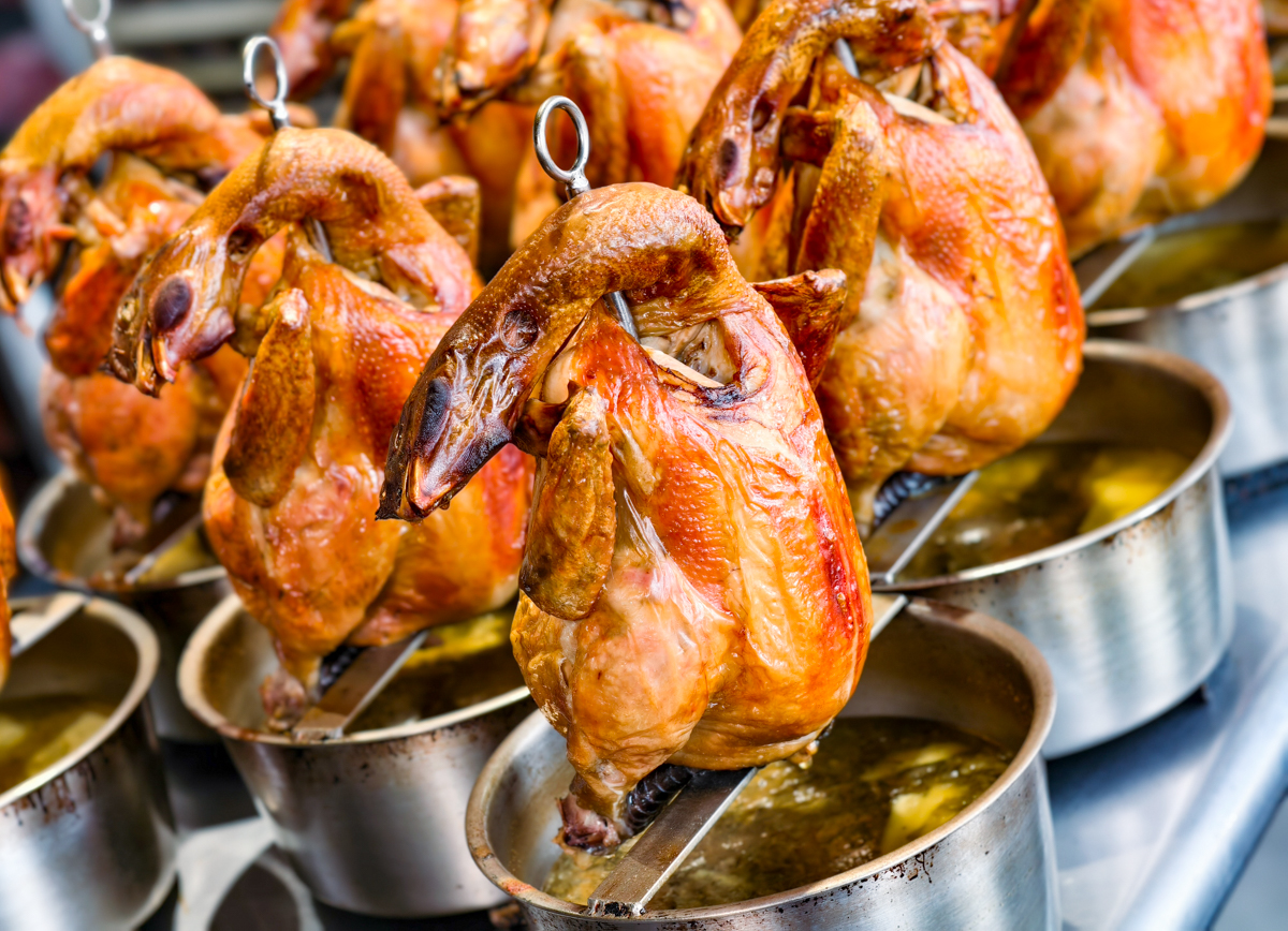 [南投]竹香園甕缸雞-南投紫南宮最紅甕仔雞!全台首創手剝甕缸雞~金黃脆皮x超嫩雞肉 @美食好芃友（芃芃）