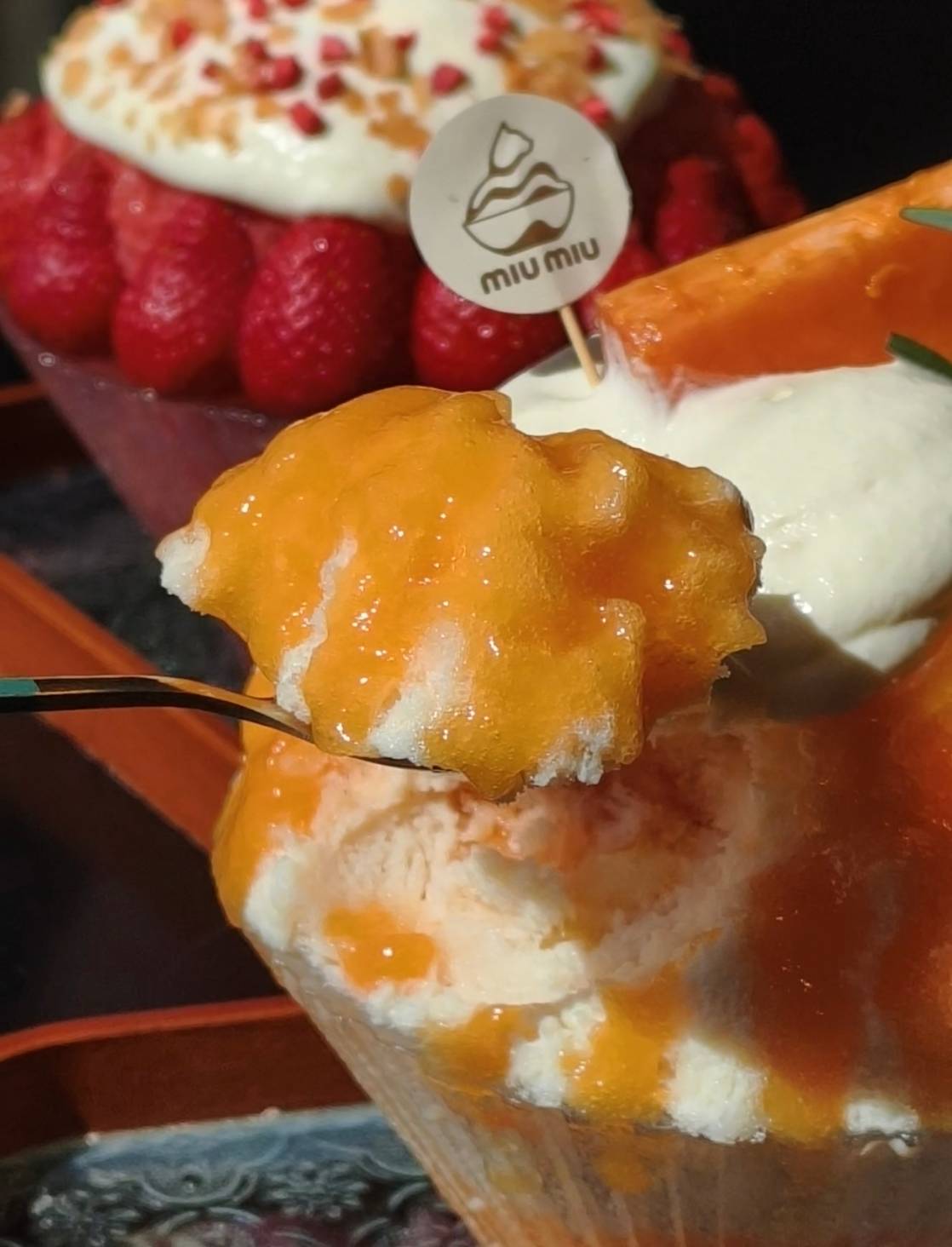 [墾丁美食]MIU MIU日式刨冰-爆紅巷弄隱藏版療癒擼貓恆春冰店!又美又好吃的日式刨冰x可愛店貓 @美食好芃友（芃芃）