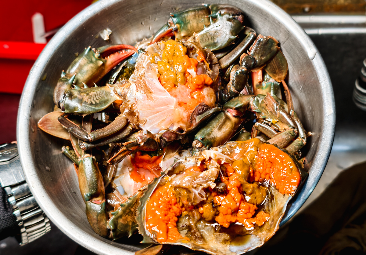 [高雄]鮮記螃蟹海產粥-最高CP值高雄螃蟹粥!滿滿蟹黃活體紅蟳粥500多元就能吃到~ @美食好芃友（芃芃）