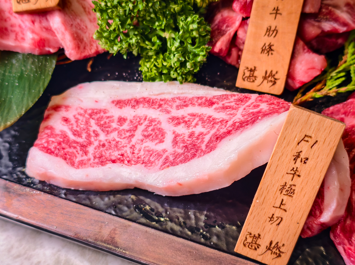 [高雄美食]湛燃燒肉-高雄火車站前人氣高雄燒肉店!超值吃和牛2588雙饗和牛豚肉雙人餐 @美食好芃友（芃芃）