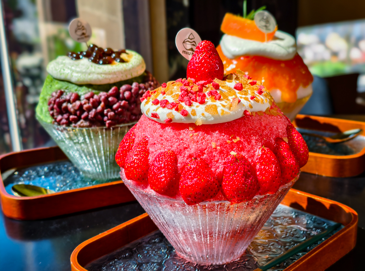 [墾丁美食]MIU MIU日式刨冰-爆紅巷弄隱藏版療癒擼貓恆春冰店!又美又好吃的日式刨冰x可愛店貓 @美食好芃友（芃芃）