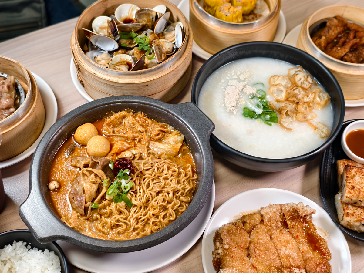 [高雄]午胡港式點心-藏在忠孝夜市的高雄港點生滾粥!午餐或晚餐都來個平價港味 @美食好芃友（芃芃）
