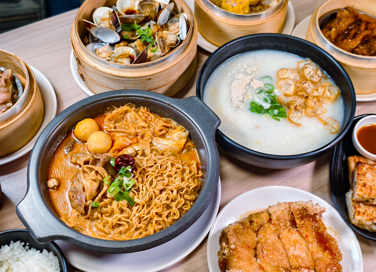 [高雄]午胡港式點心-藏在忠孝夜市的高雄港點生滾粥!午餐或晚餐都來個平價港味 @美食好芃友（芃芃）