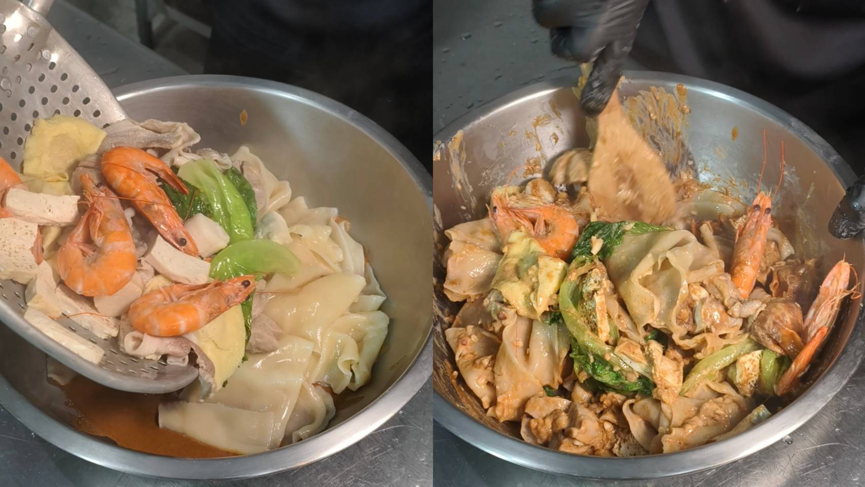 [高雄]荒村東北烤串-小港聚餐推薦!超大盤寬麵東北麻醬拌~再配東北烤串跟啤酒! @美食好芃友（芃芃）