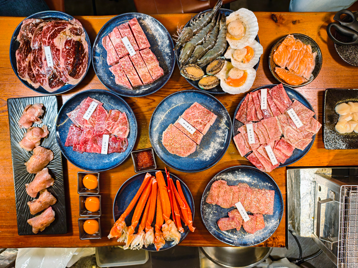 [高雄]新村畜產燒肉專門-日本牧場直營高檔日本和牛燒肉1280起吃到飽~ @美食好芃友（芃芃）