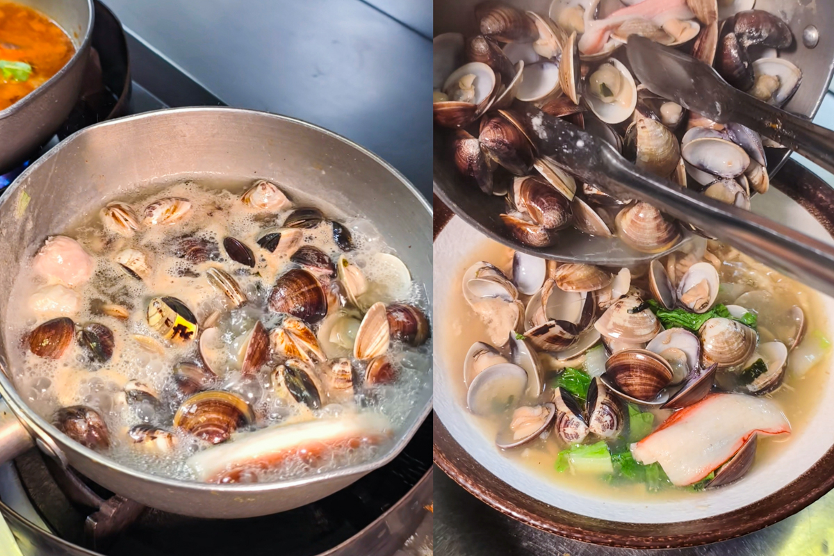 [高雄]詠心煎-楠梓藍田路人氣美食!超酥脆九層塔蚵仔煎 x 放超過一斤蛤蜊的痛風蛤蜊鍋燒麵 @美食好芃友（芃芃）