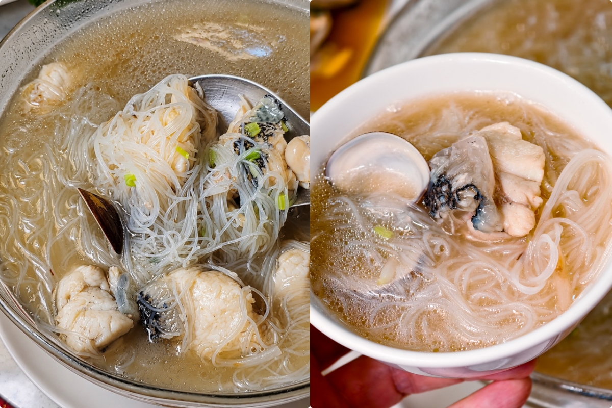 [高雄]海灣活海產餐廳-超扯!龍膽石斑米粉免費無限續湯續米粉!傳奇高雄老字號海產店 @美食好芃友（芃芃）