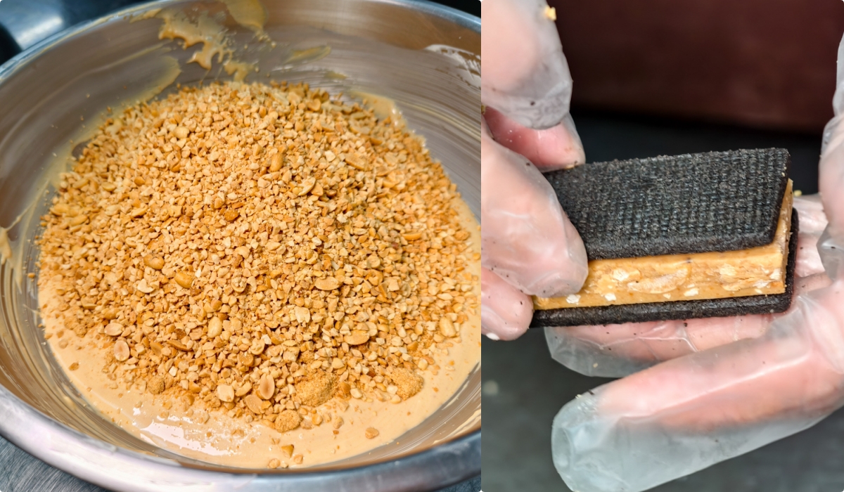 台中伴手禮推薦-曉翮流域Beletriver~用料給最多厚餡夾心餅乾!大推好事花生、草莓甜心 @美食好芃友（芃芃）