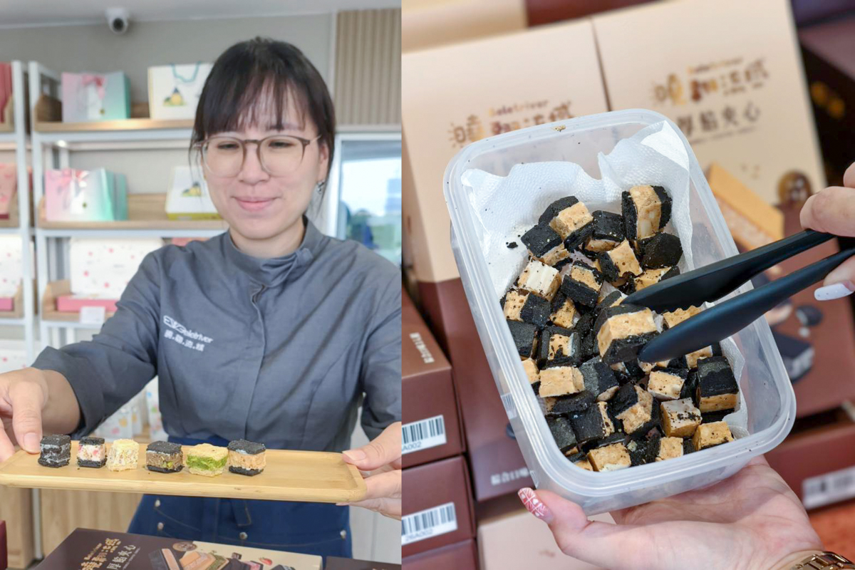 台中伴手禮推薦-曉翮流域Beletriver~用料給最多厚餡夾心餅乾!大推好事花生、草莓甜心 @美食好芃友（芃芃）
