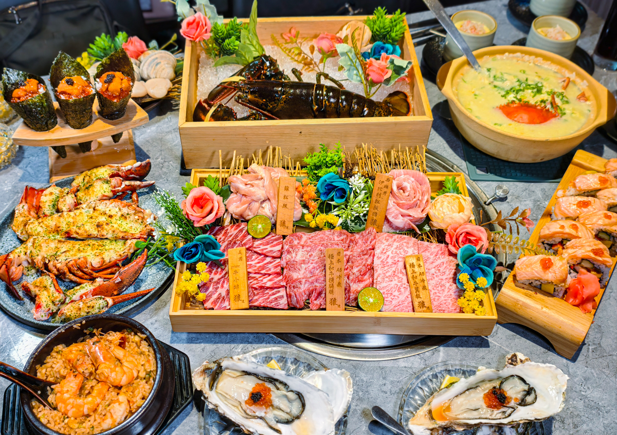 [高雄]狼道燒肉-最划算高雄和牛燒肉活體海鮮套餐~超乎想像2026高雄母親節四人餐 @美食好芃友（芃芃）