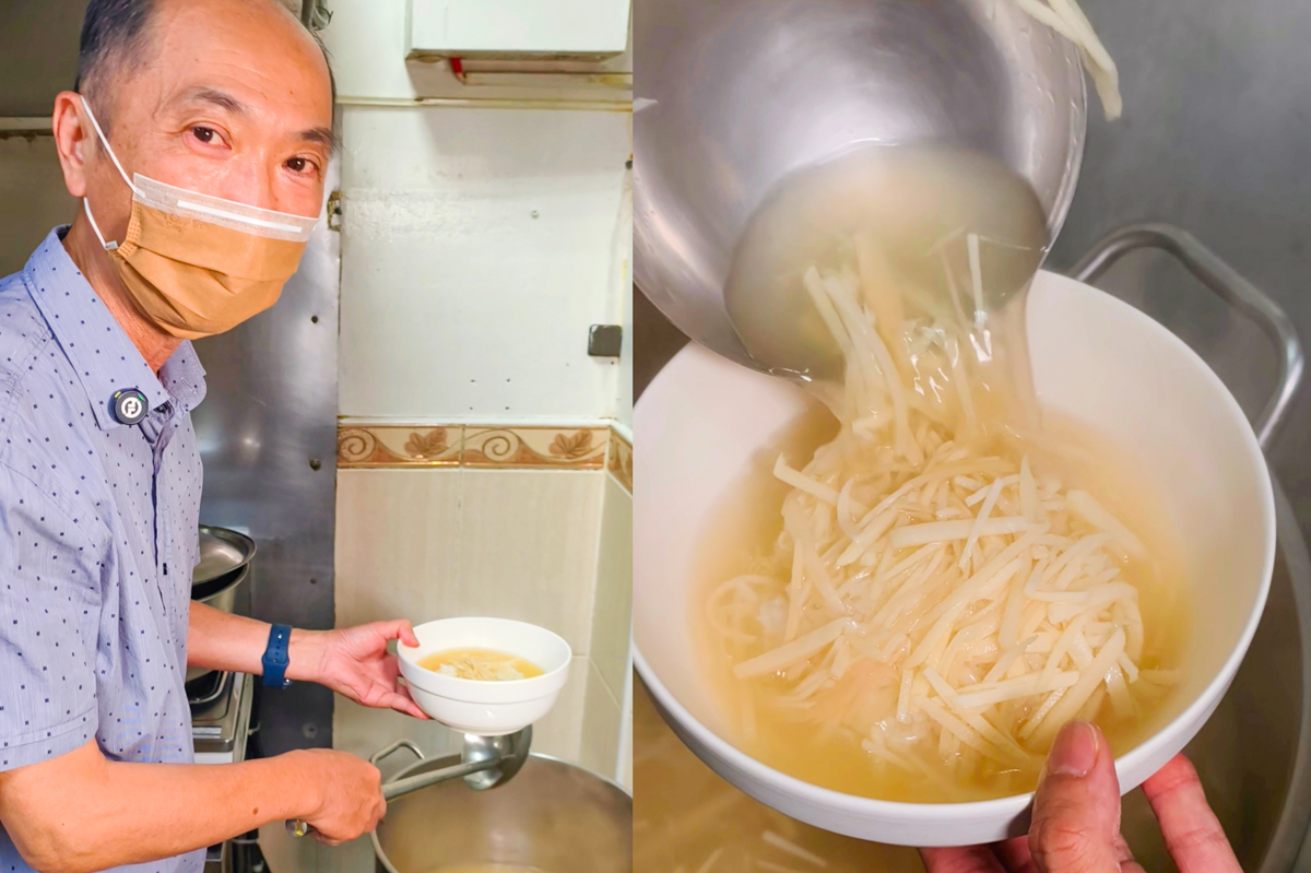 [高雄]一碗質樸巨蛋立信店-高雄巨蛋商圈超強海鮮粥!祖傳60年鮮筍海鮮泡飯x蛤蜊絲瓜麵線 @美食好芃友（芃芃）