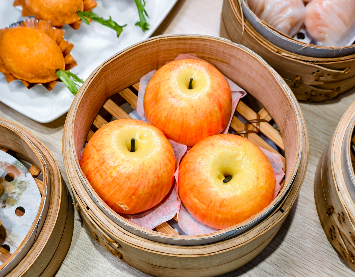 [高雄]曾一奌港式點心專賣店-14年港點師傅的手工蒸籠點心!必點蝦餃、蝦仁腸粉跟超萌蘋果牛奶包 @美食好芃友（芃芃）