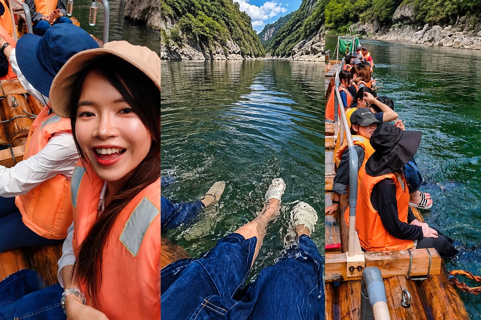 日本唯一!傳承600年極限激流!和歌山北山川觀光木筏泛舟：預約、交通與全濕激流體驗 @美食好芃友（芃芃）