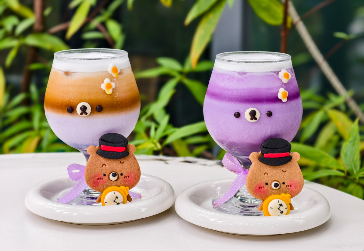 [高雄]雛菊Daisy Villa-韓國爆紅!療癒紫色UBE紫薯甜點來囉!濃郁天然紫色巴斯克 @美食好芃友（芃芃）