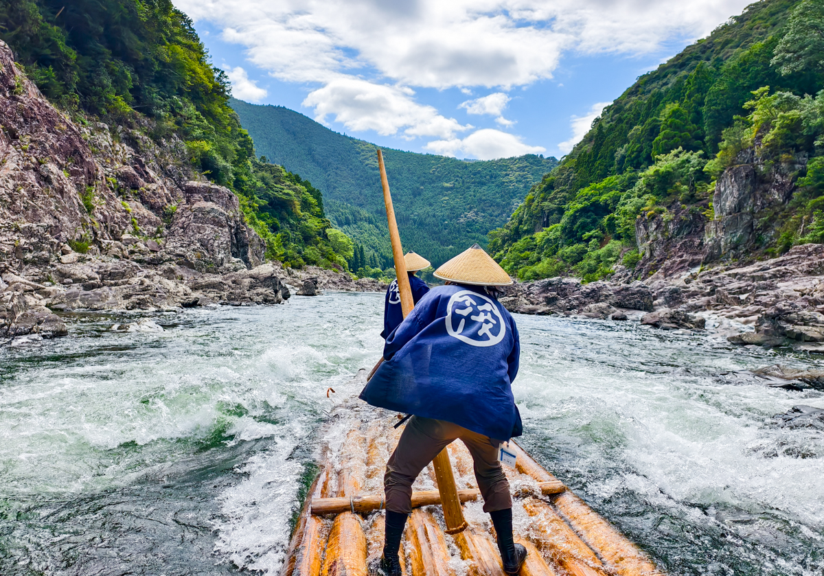 日本唯一!傳承600年極限激流!和歌山北山川觀光木筏泛舟：預約、交通與全濕激流體驗 @美食好芃友（芃芃）