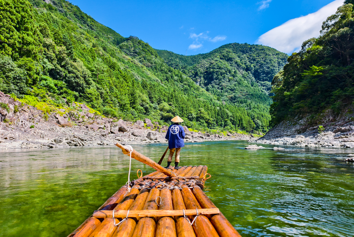 日本唯一!傳承600年極限激流!和歌山北山川觀光木筏泛舟：預約、交通與全濕激流體驗 @美食好芃友（芃芃）