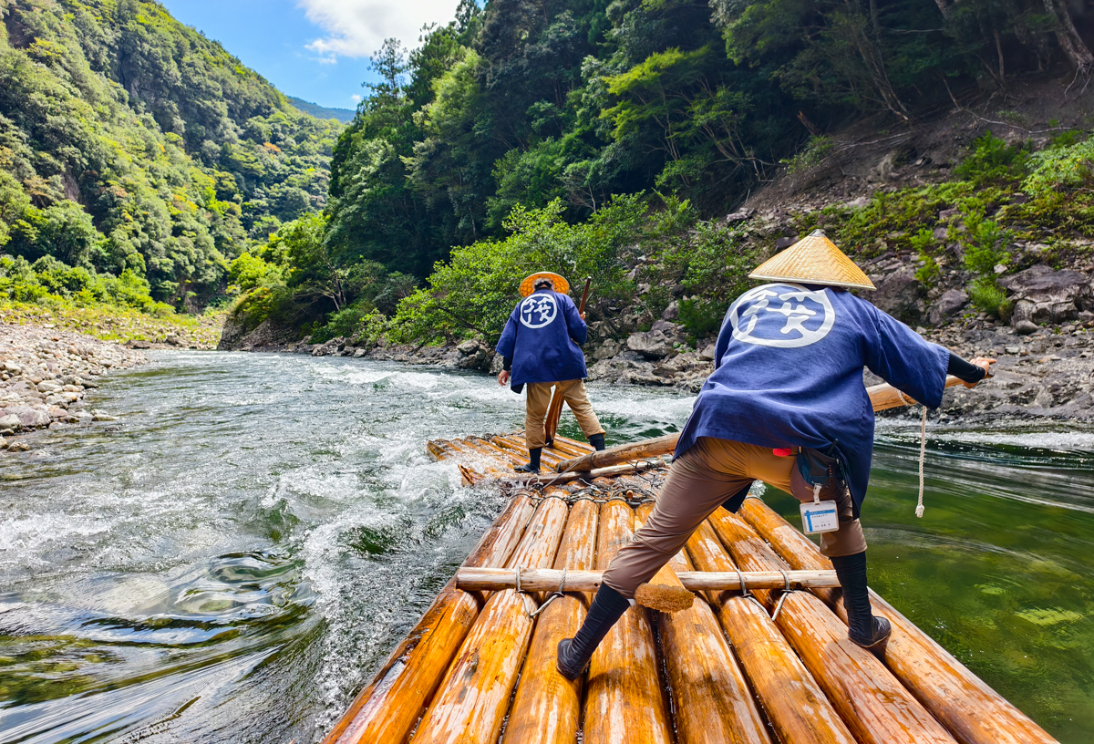 日本唯一!傳承600年極限激流!和歌山北山川觀光木筏泛舟：預約、交通與全濕激流體驗 @美食好芃友（芃芃）