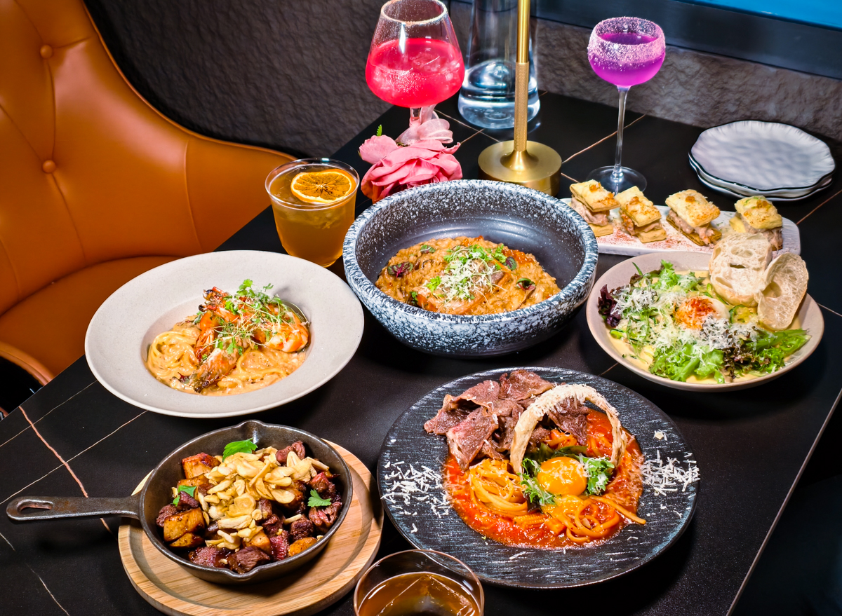 [高雄]C&rsquo;est Bon河堤店-河堤社區人氣餐館!必點牛小排義大利麵x鮭魚燉飯!微醺小酌多款調酒 @美食好芃友（芃芃）