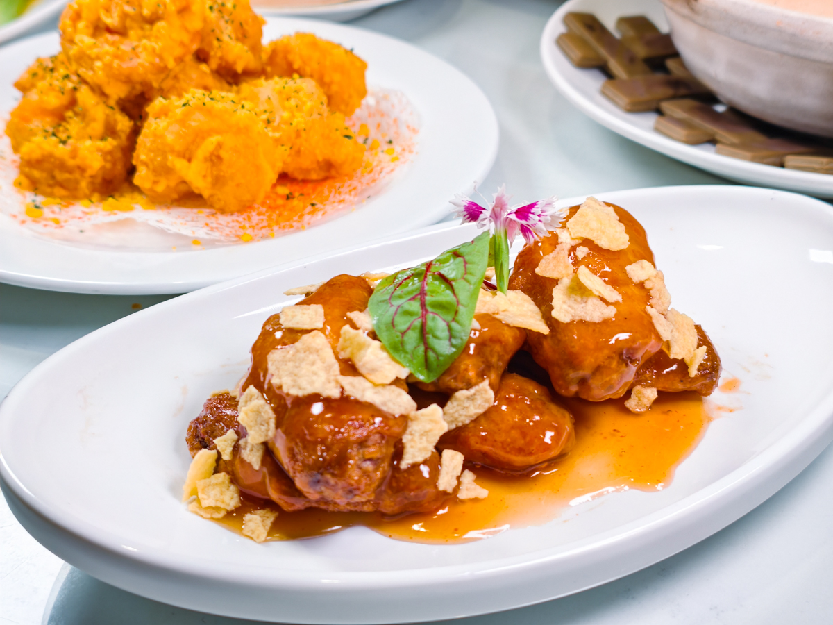 [高雄]翠園粵菜餐廳高雄漢來店-31年老字號五星美味!時尚東方空間享港點、新派粵菜 @美食好芃友（芃芃）