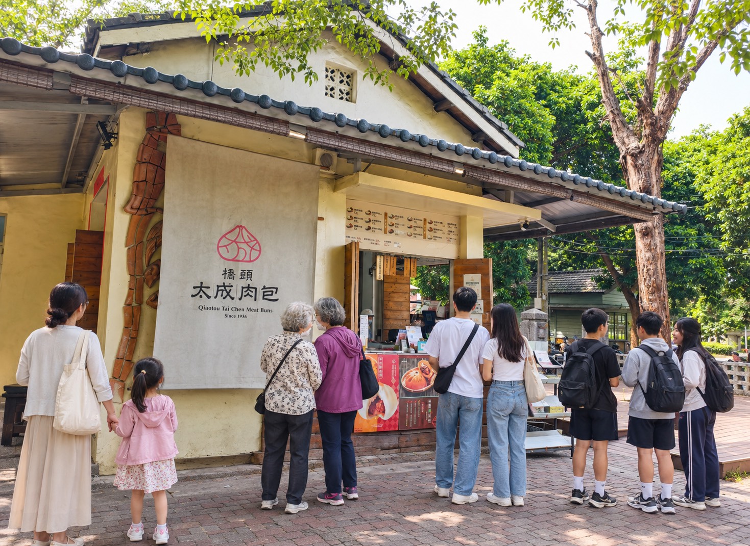 [高雄]橋頭太成肉包-90年在地高雄包子老字號!週年慶限定一日肉包買五送五! @美食好芃友（芃芃）