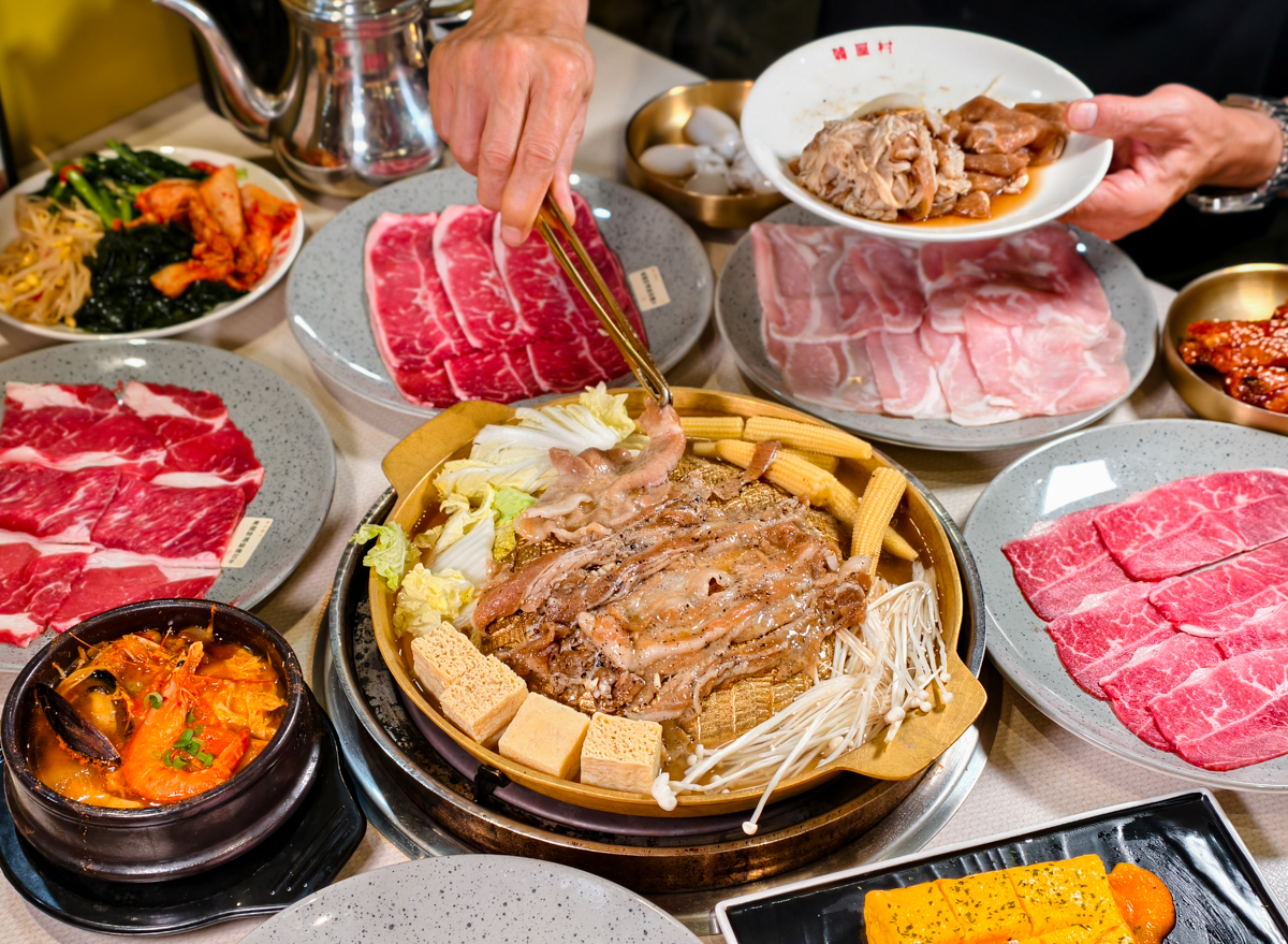 [高雄]韓屋村精緻銅盤烤肉-588起超高CP值，升級還有12道韓食、澳洲和牛無限吃到飽！ @美食好芃友（芃芃）