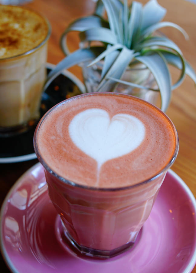 [台南東區美食]Birdeye Espresso被愛咖啡-戀愛系粉紅拿鐵!巷弄隱藏版咖啡店 @美食好芃友